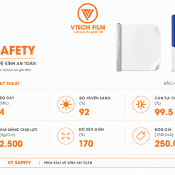 Alternative view of VT SAFETY Phim Bảo Vệ Kính An Toàn Chính Hãng | Chống Vỡ Kính, Giữ An Toàn Cho Gia Đình