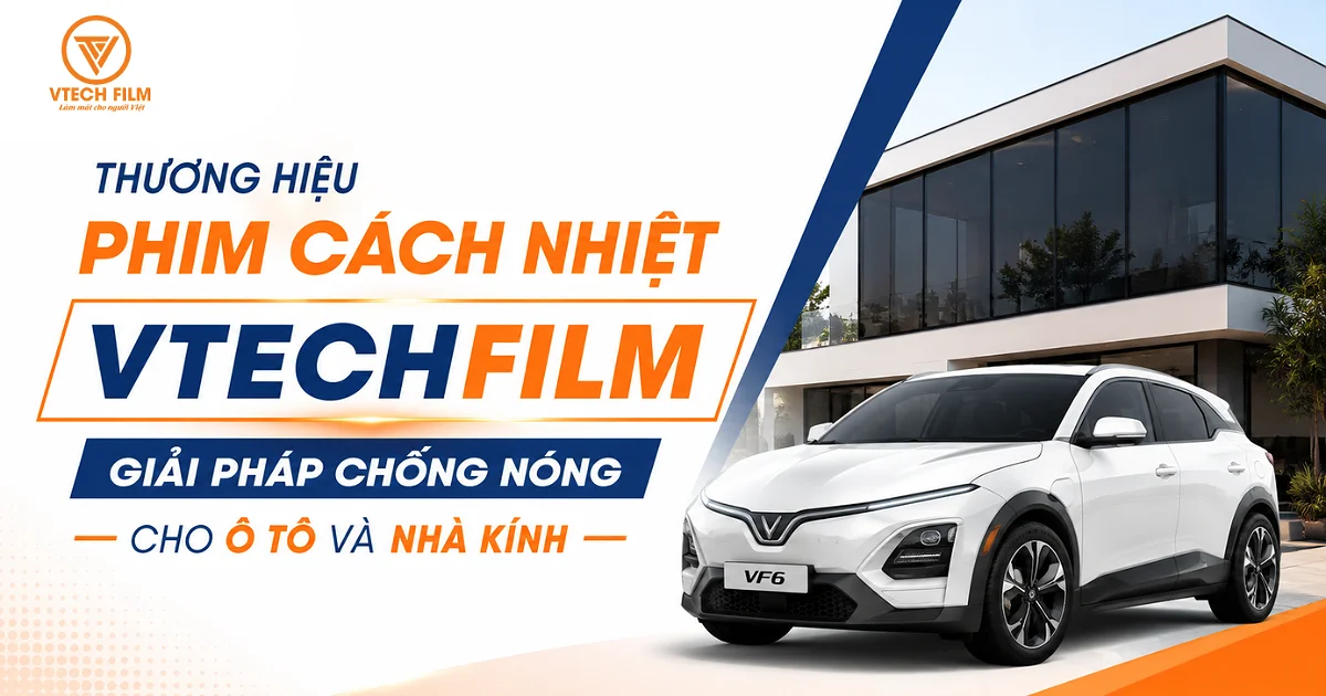 Thương hiệu phim cách nhiệt Vtech film