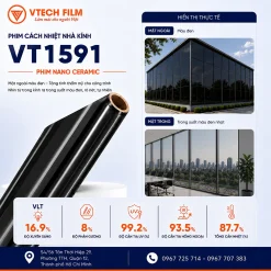 Phim cách nhiệt nhà kính VT1591 VTECH FILM