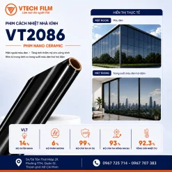 Phim cách nhiệt nhà kính VT2086 VTECH FILM