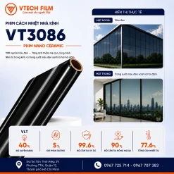 Phim cách nhiệt nhà kính VT3086 VTECH FILM