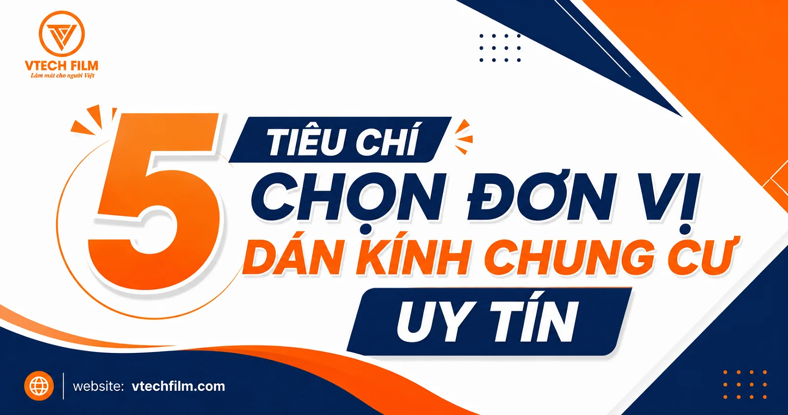 Tiêu chí chọn đơn vị dán chung cư uy tín
