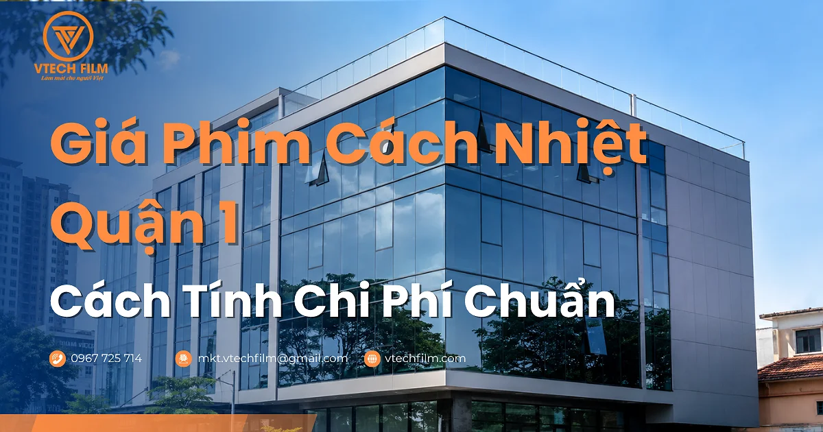 Giá phim cách nhiệt quận 1
