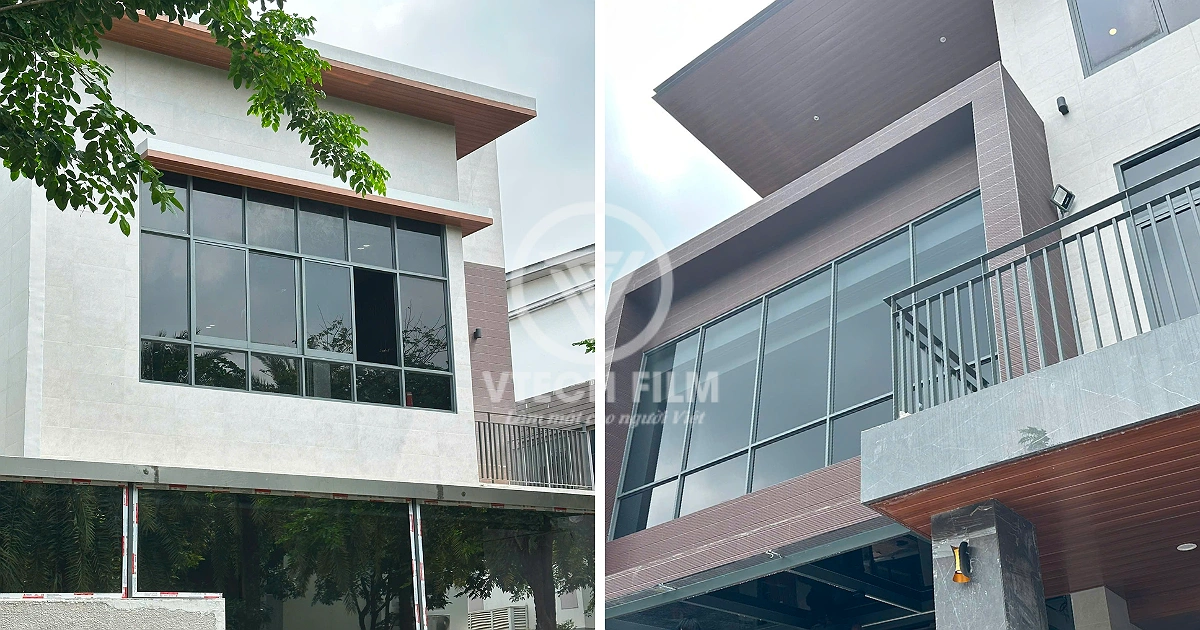 Dán phim cách nhiệt cửa kính TP HCM cho nhà phố