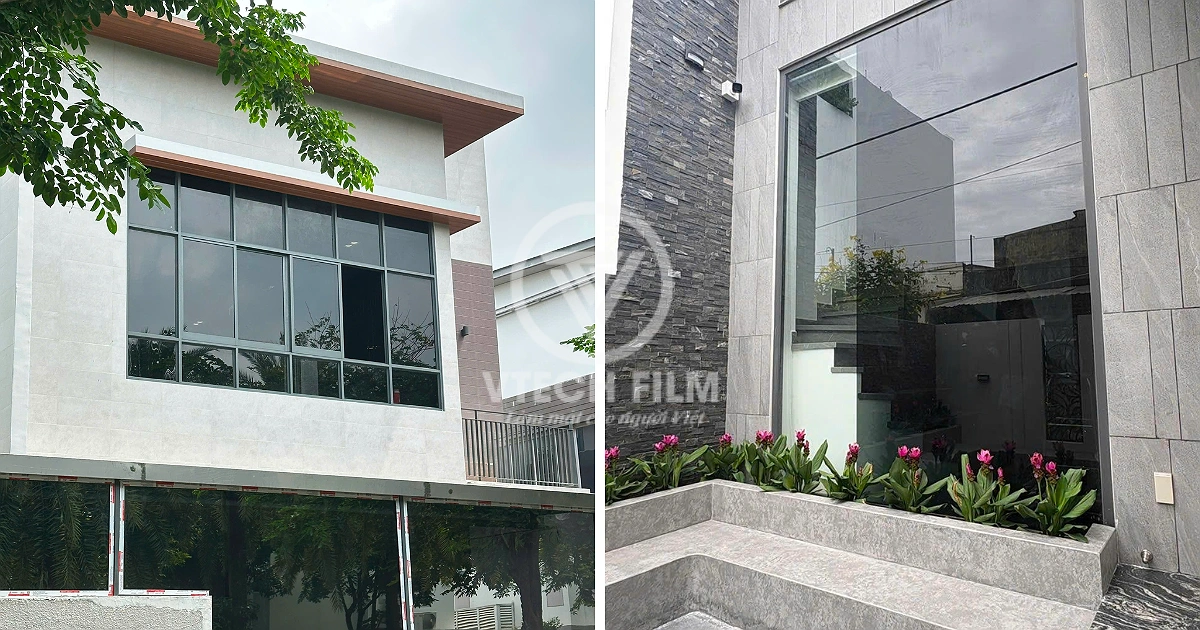 Phim cách nhiệt nhà phố TP HCM giúp giảm tác động của ánh nắng qua cửa kính