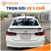 Kính hậu xe 5 chỗ Honda City dán phim cách nhiệt VTech Film