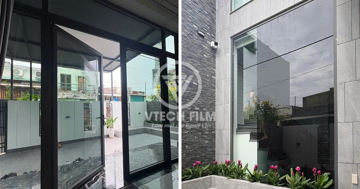 Phim cách nhiệt Nano Ceramic độ trong suốt cao giữ sáng tự nhiên cho nhà ống quận 5