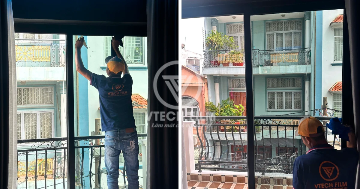 Phim cách nhiệt VT3086 cho phòng khách nhà phố quận 7